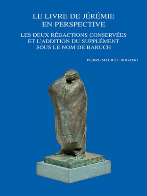 cover image of Le livre de Jeremie en perspective